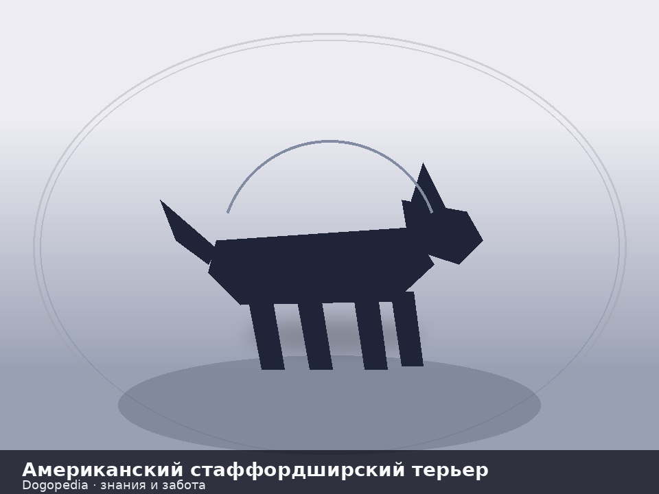 Американский стаффордширский терьер — иллюстрация Dogopedia